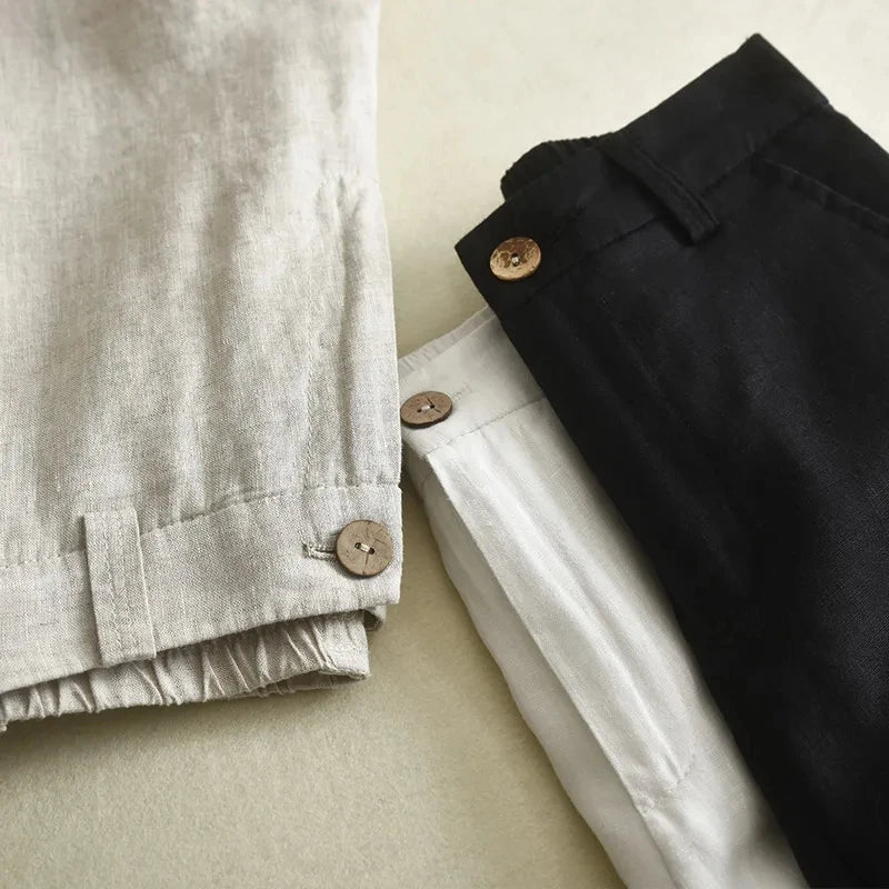 Levana Linen Trousers