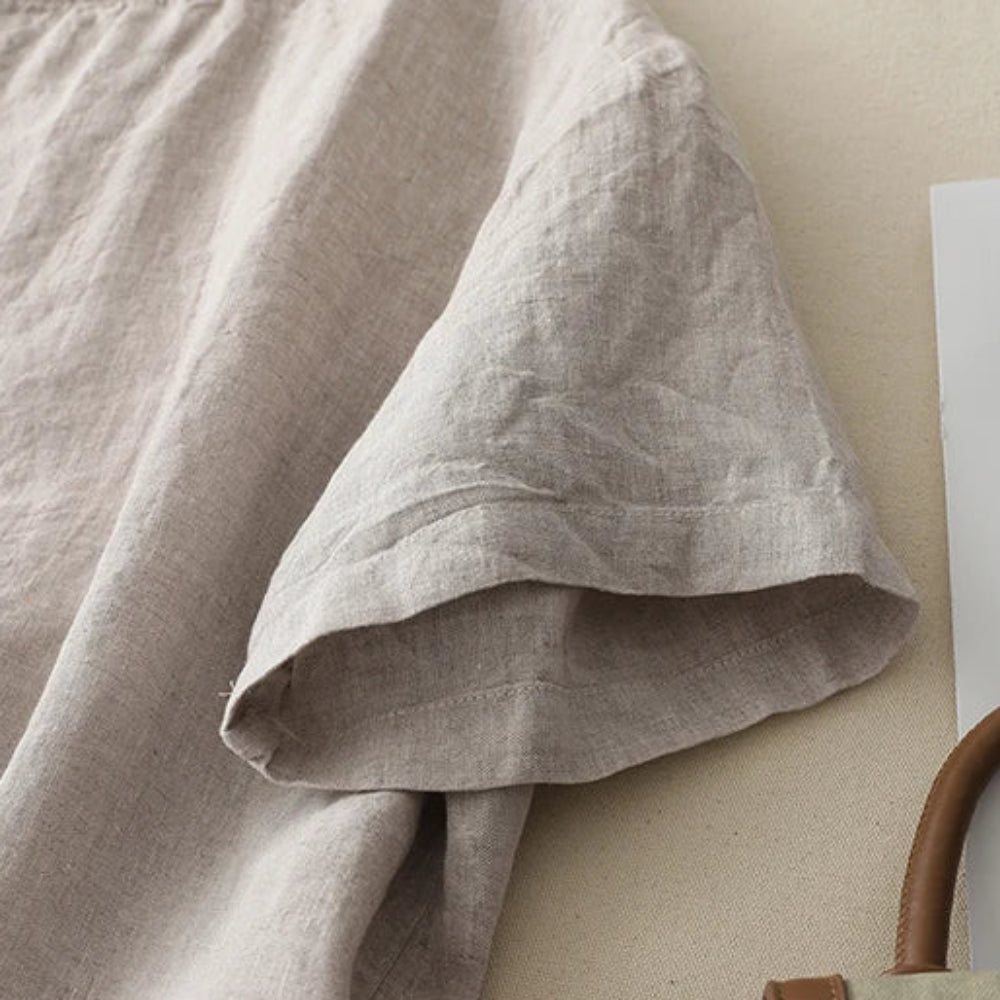 Breeza Cotton Linen Tee