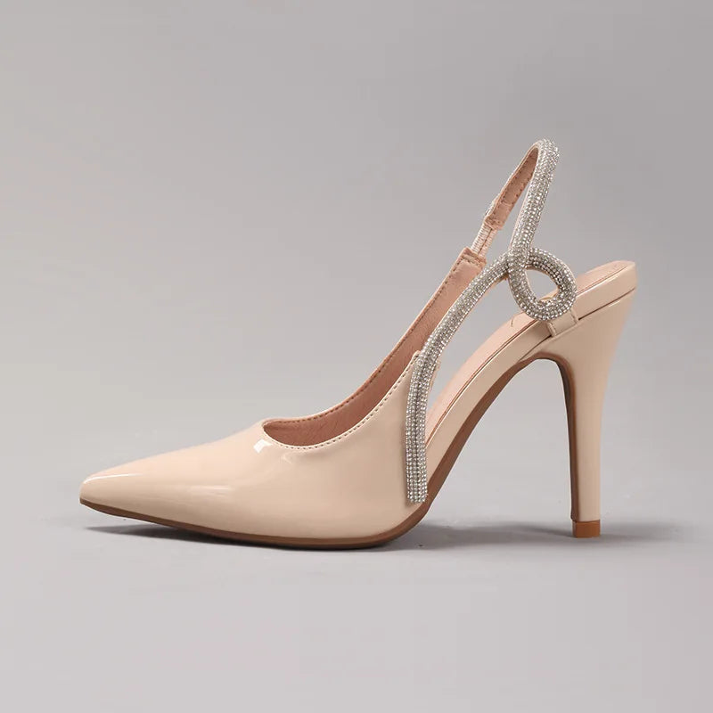 Cristallina Rhinestone Slingback Pumps