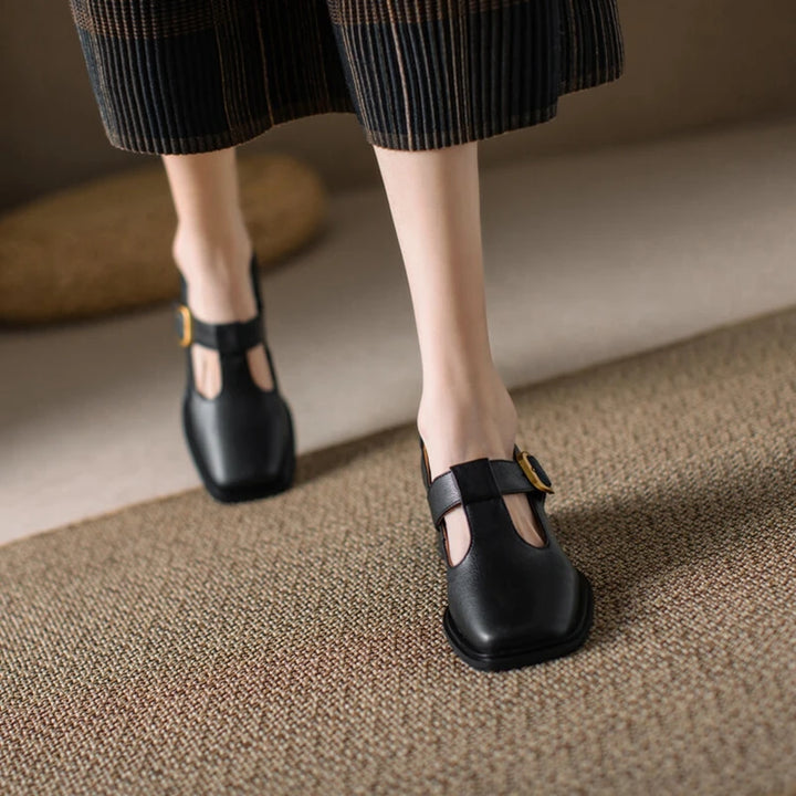 Emelina Square Toe Mary Janes