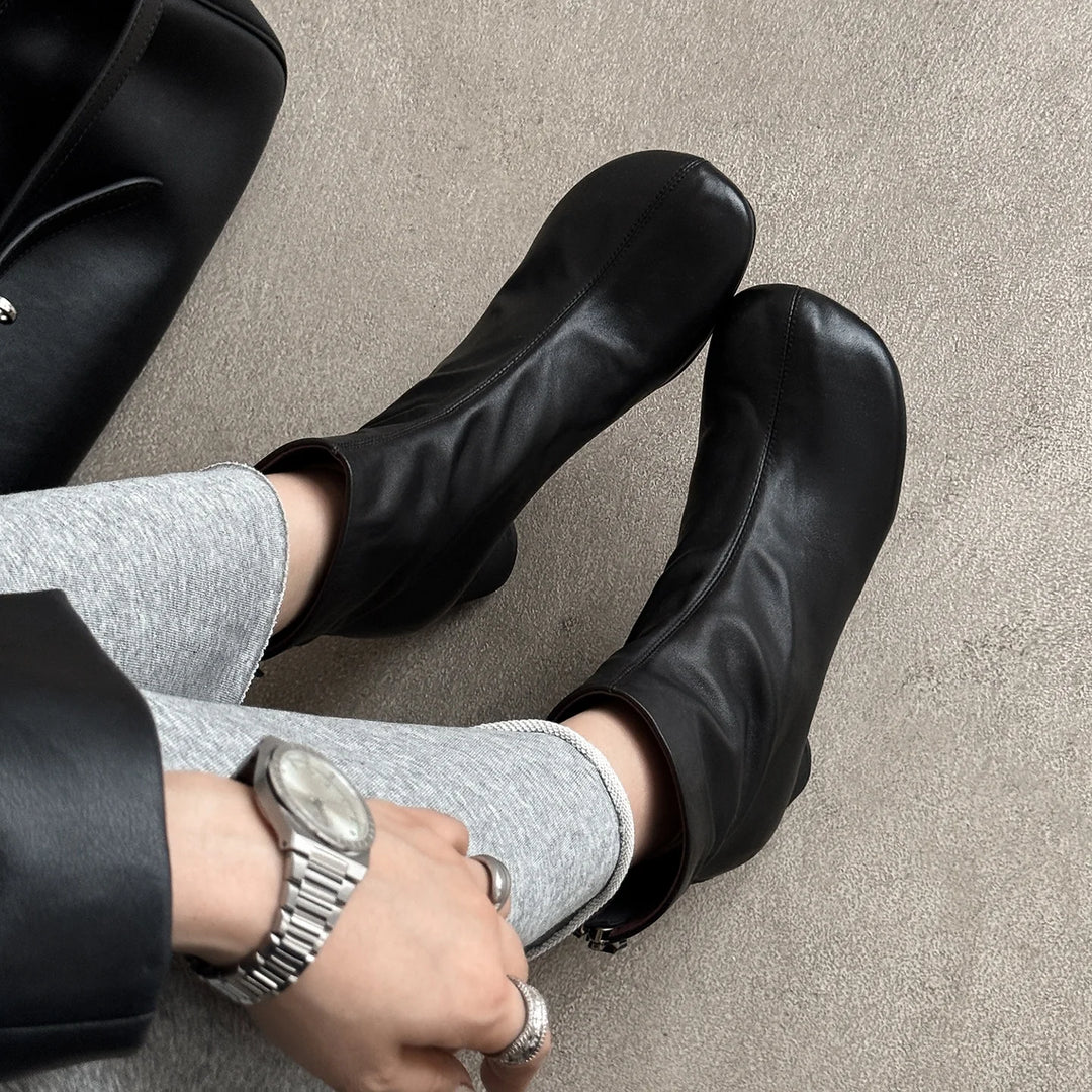 Foundation Heel Ankle Boots