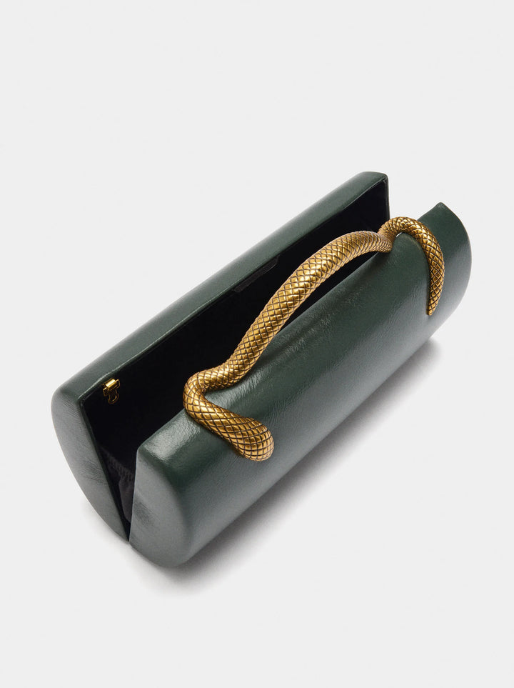 Golden Viper Clutch