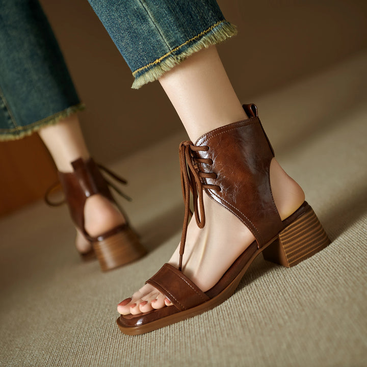 Venetta Leather Gladiators