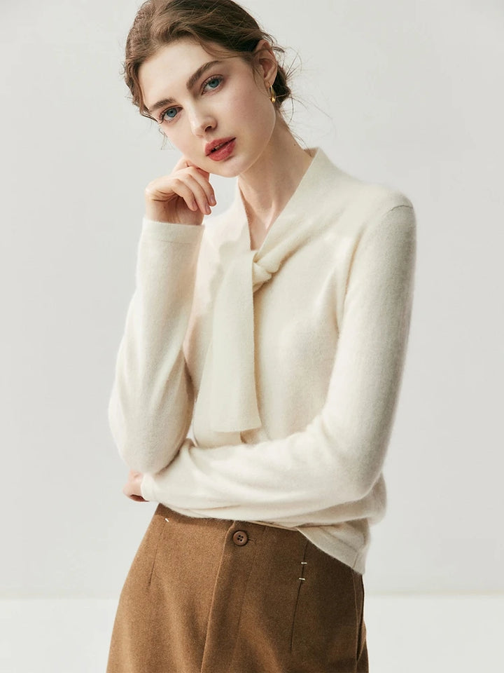 Simone Cashmere Knot Sweater