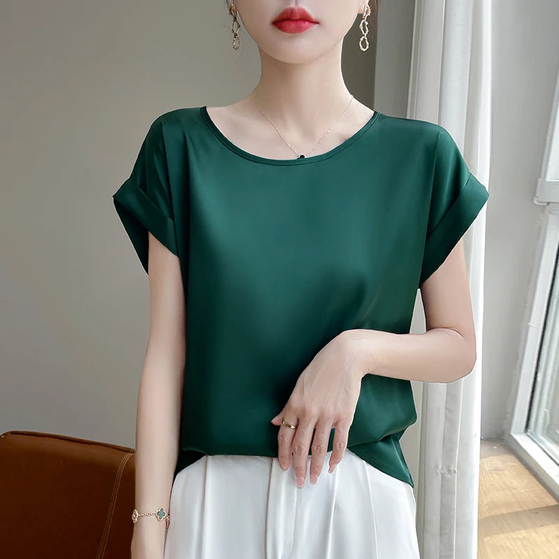 Satin Muse Top