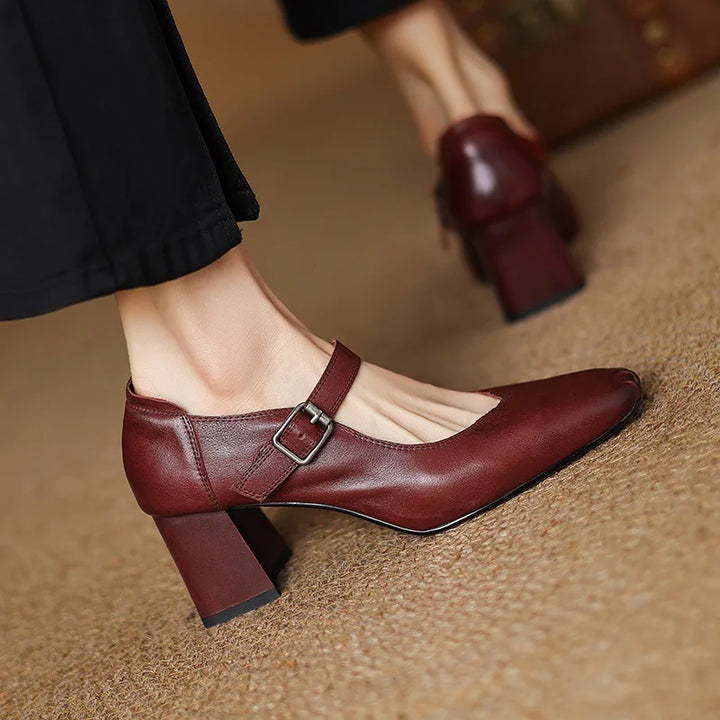 Montera Leather Heels
