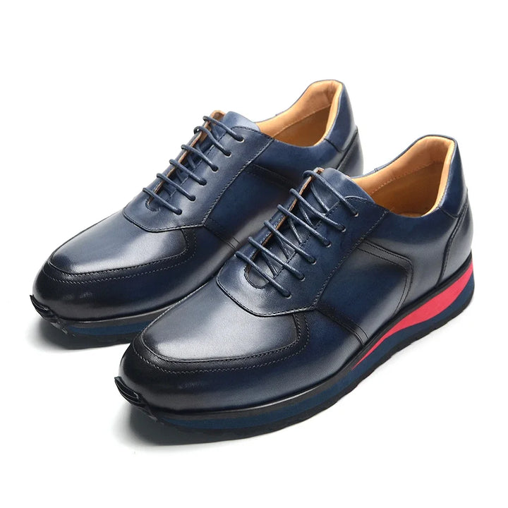 Rosso Leather Sneakers