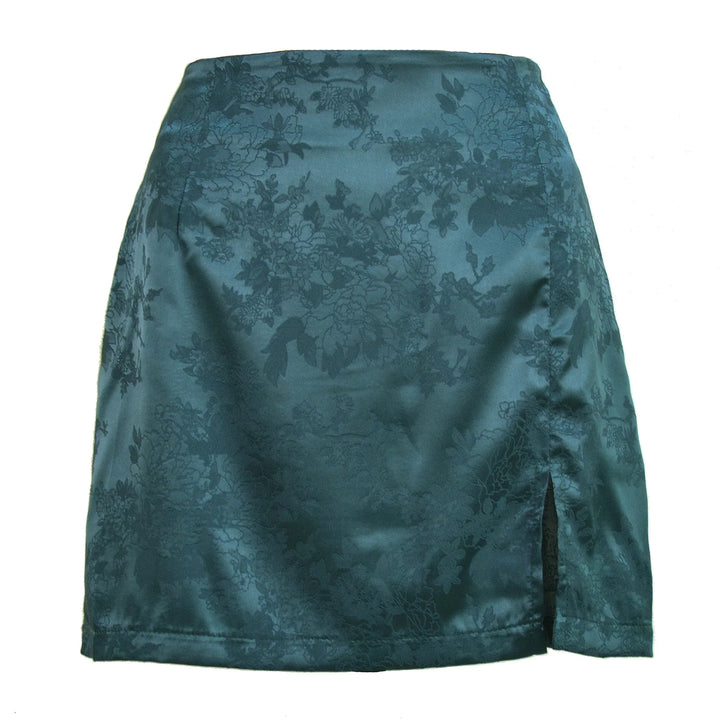 Night Bloom Jacquard Skirt