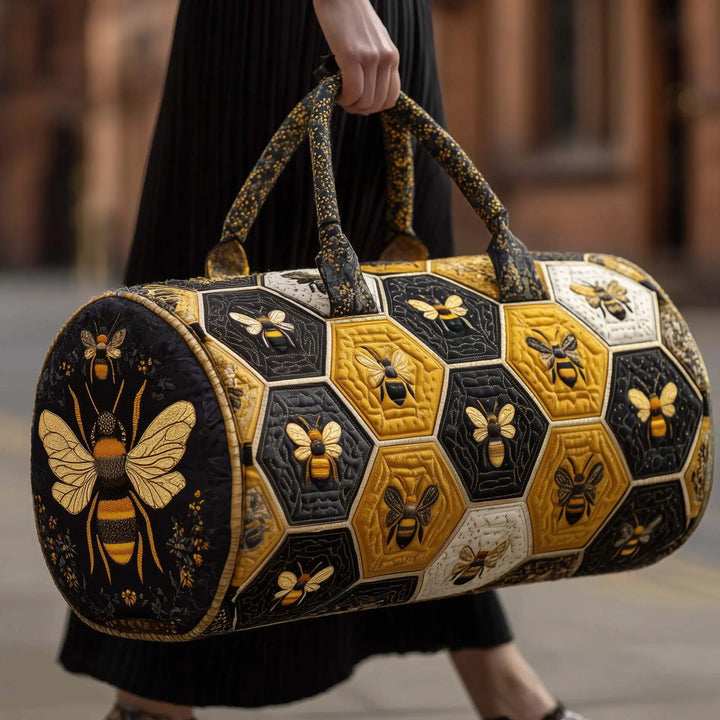 Apiana Honeycomb Quilted Duffle
