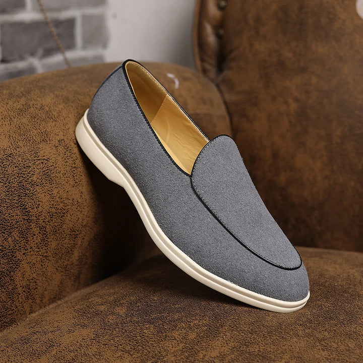Armano Suede Slip Ons