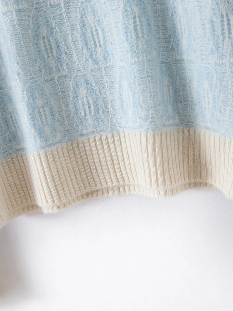 Cashmere Dream Jacquard Sweater