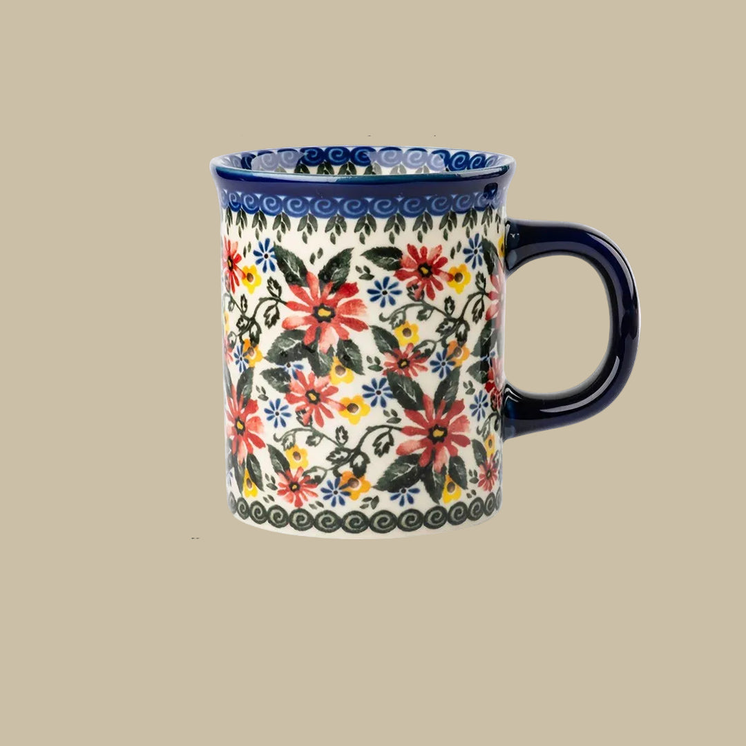 Bavaria 4 Pc Floral Mug Set