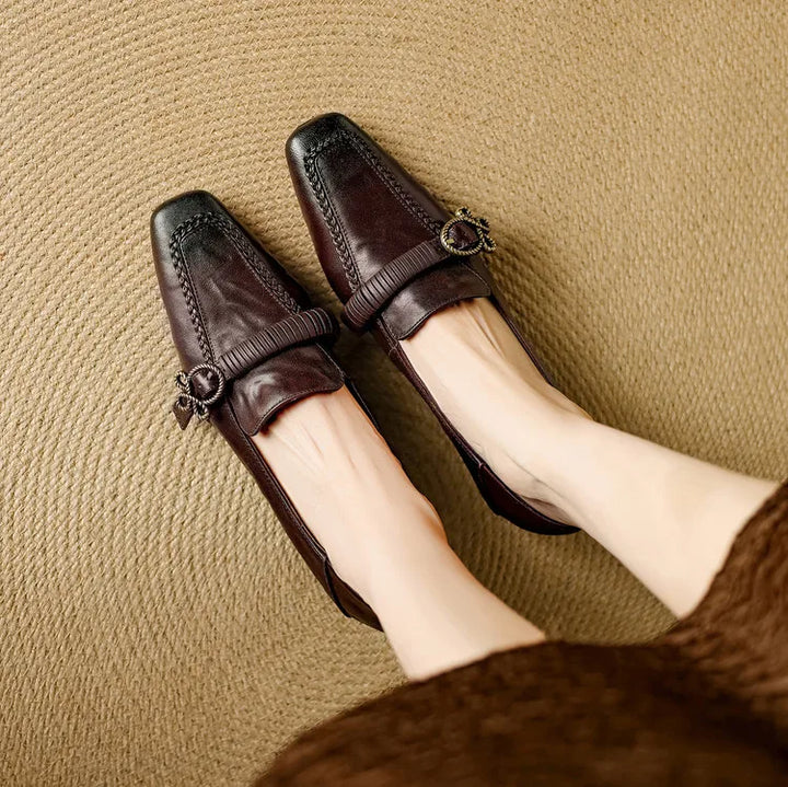 Contessa Leather Flats