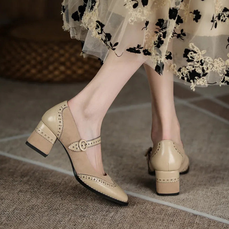 Cambria Mary Jane Heels
