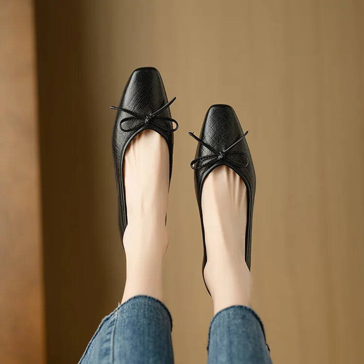 Mosaico Leather Flats