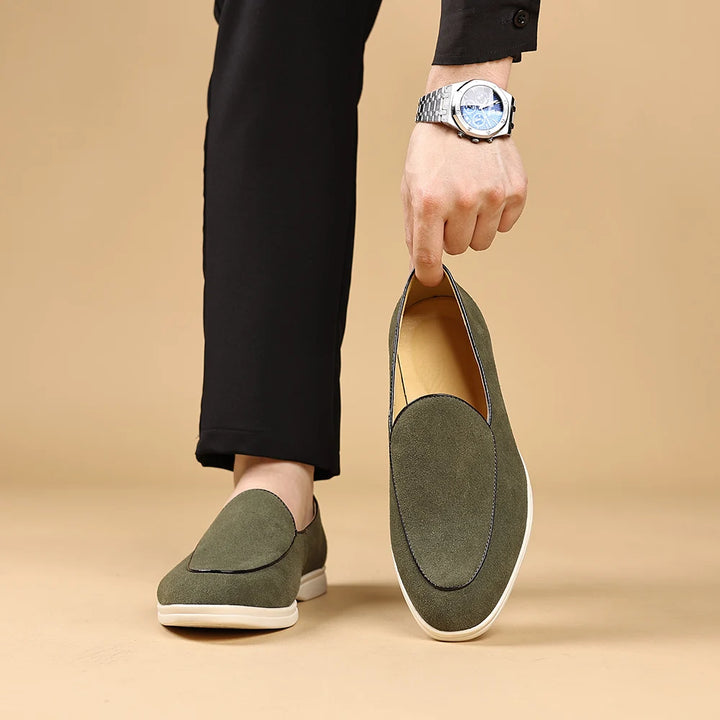 Armano Suede Slip Ons