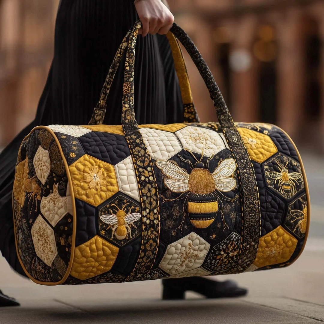 Apiana Honeycomb Quilted Duffle