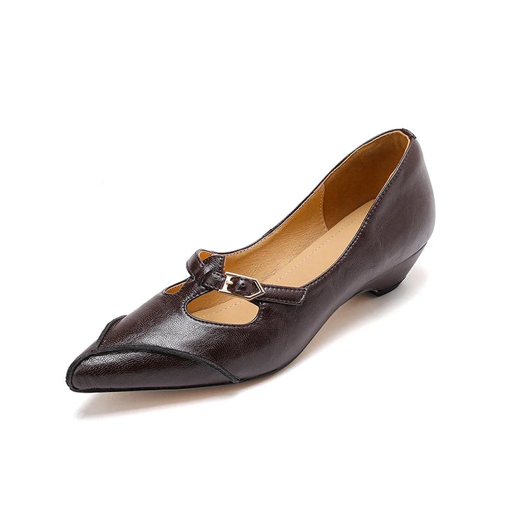 Vexa Leather Heels
