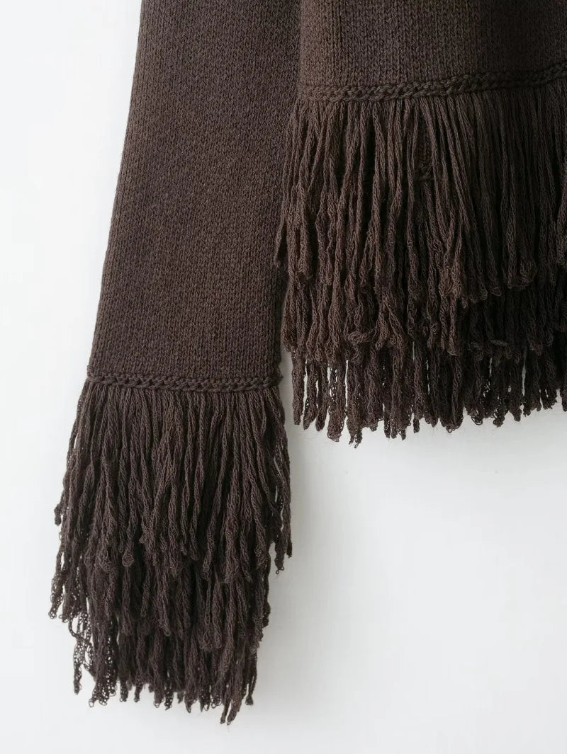 Cressida Fringe Cardigan