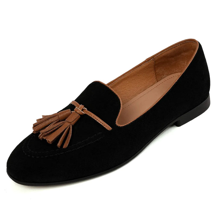 Sorrento Tassel Suede Loafers