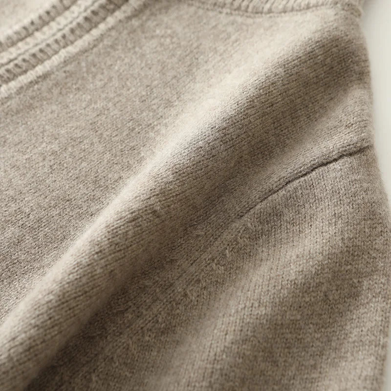Grant Mercer Merino Quarter Zip