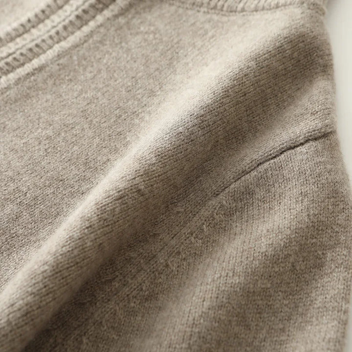 Grant Mercer Merino Quarter Zip