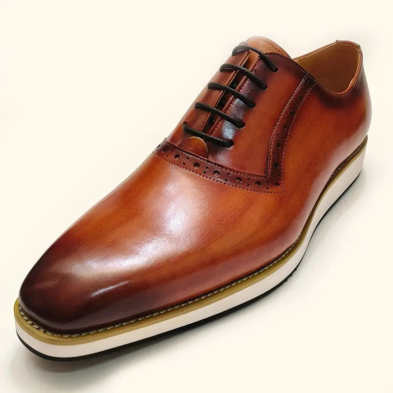 Ferrano Leather Oxfords