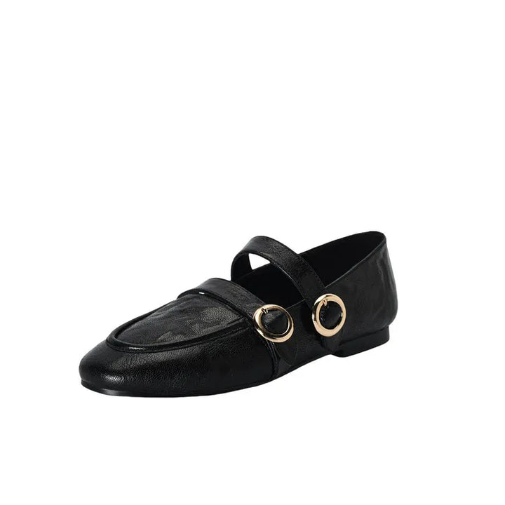 Fiora Buckle Flats