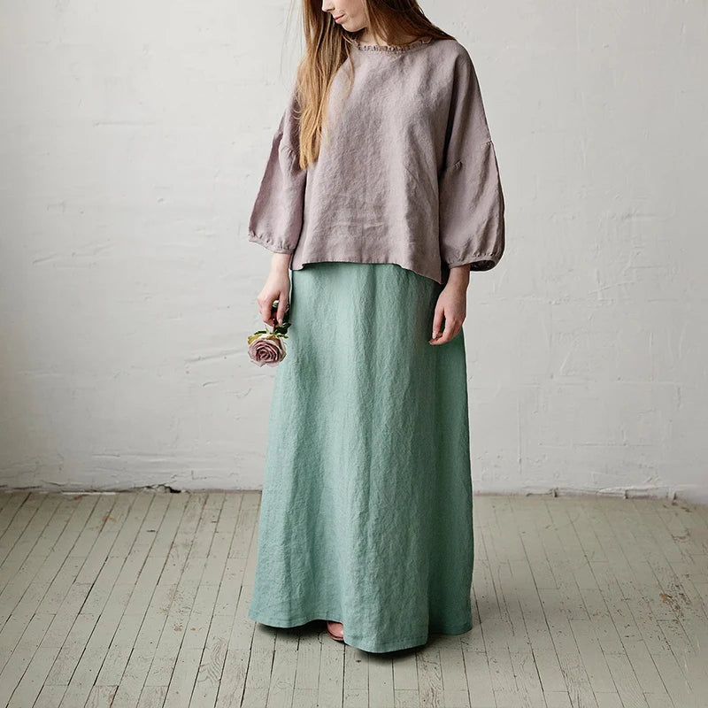 Juniper Linen Blouse