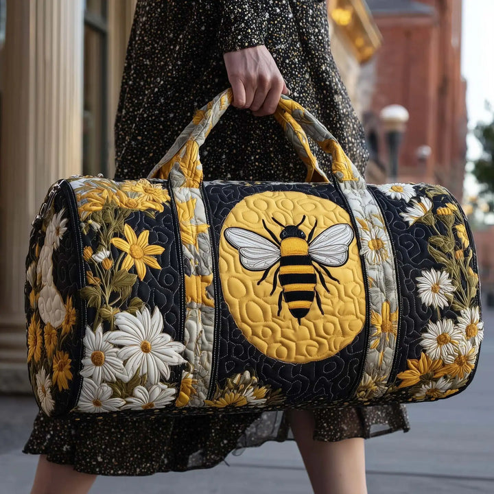Apiana Honeycomb Quilted Duffle