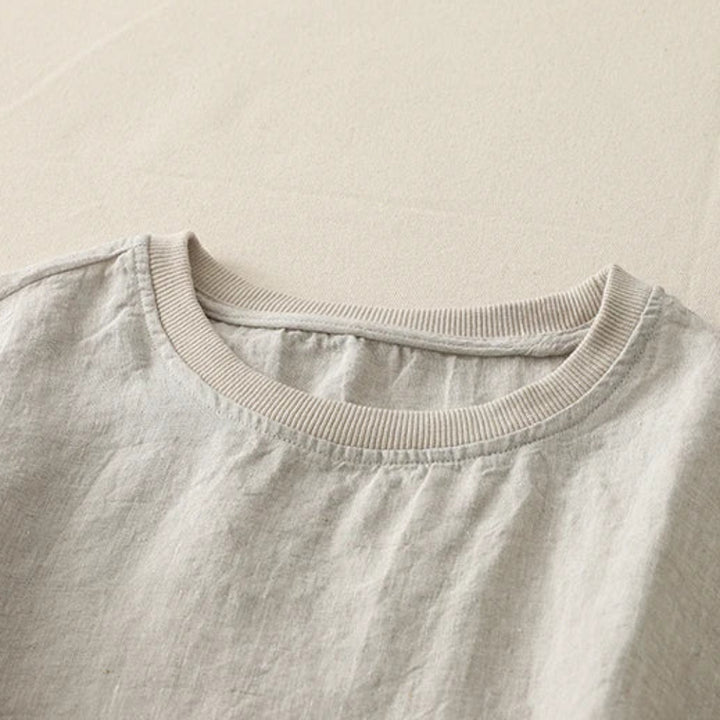 Breeza Cotton Linen Tee