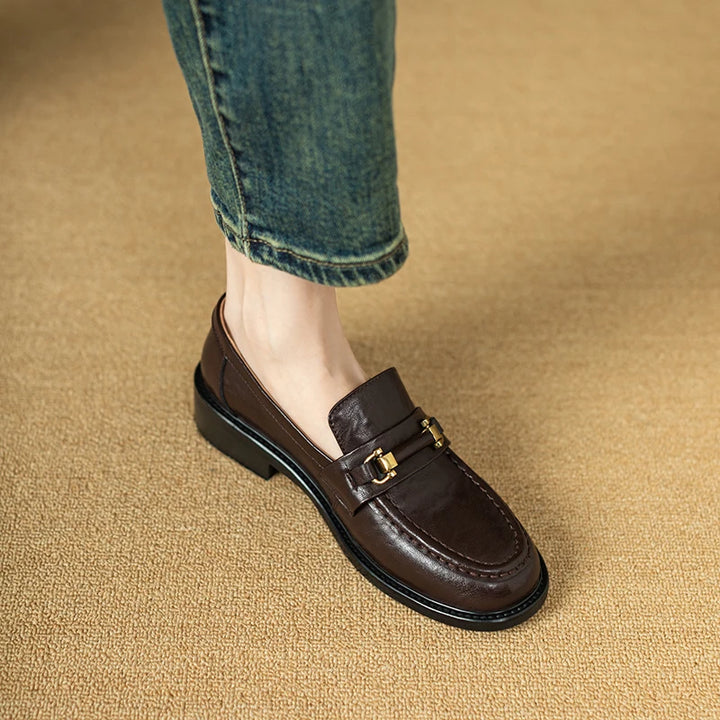 Orlena Leather Loafers