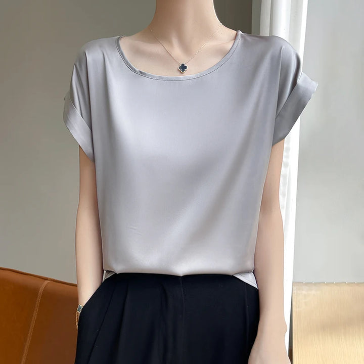 Satin Muse Top