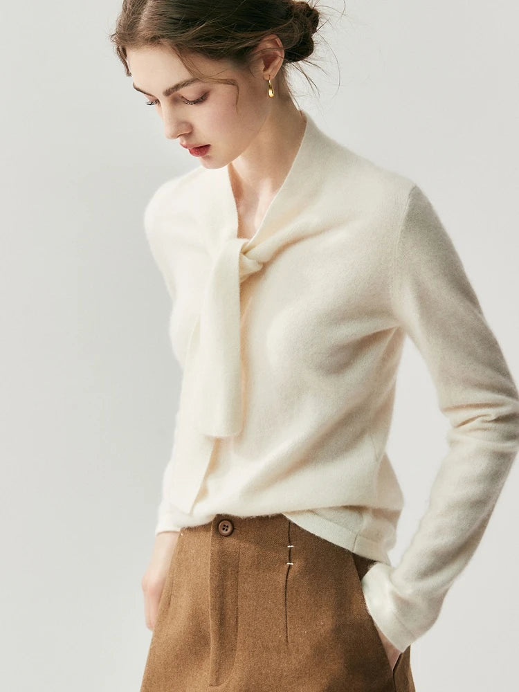 Simone Cashmere Knot Sweater