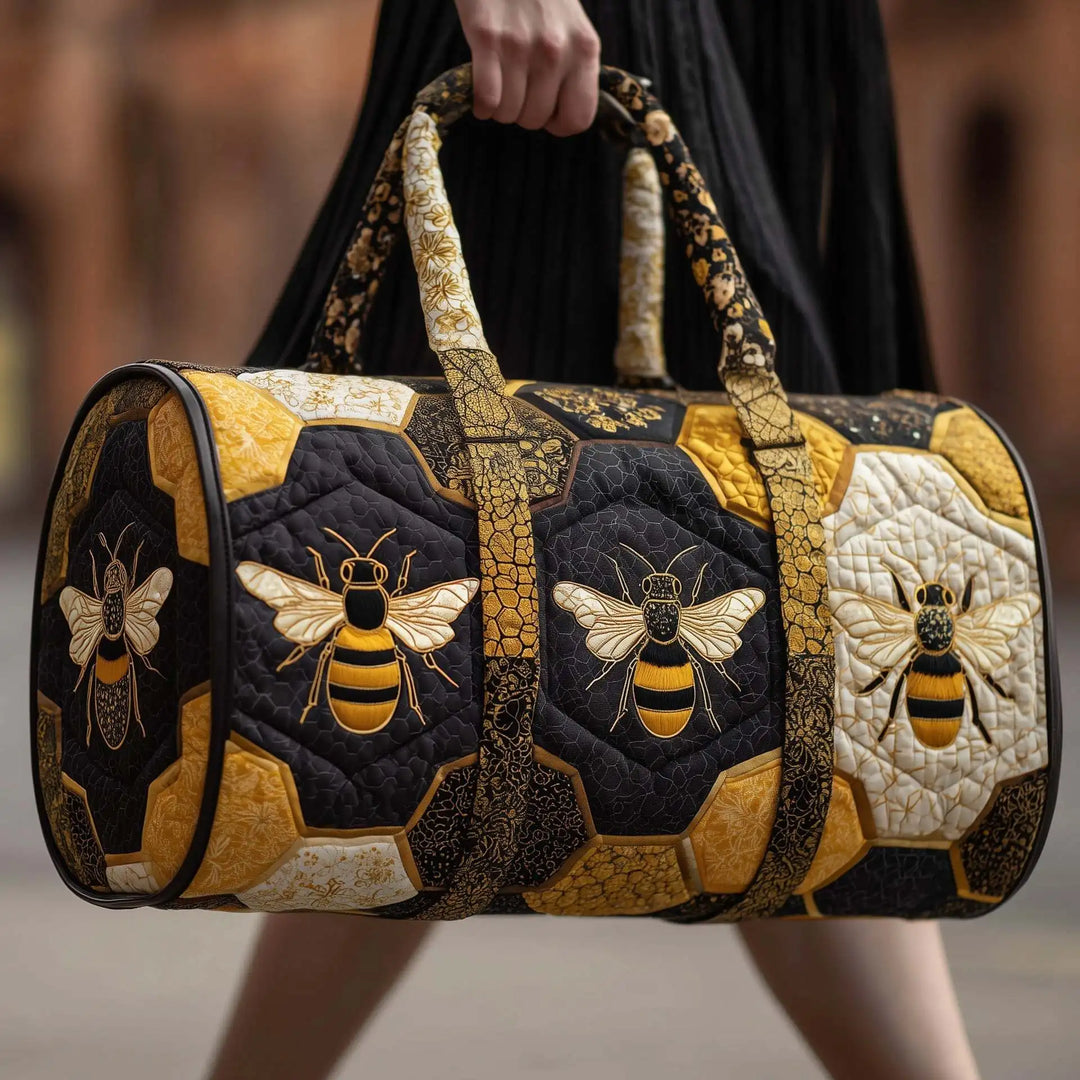 Apiana Honeycomb Quilted Duffle