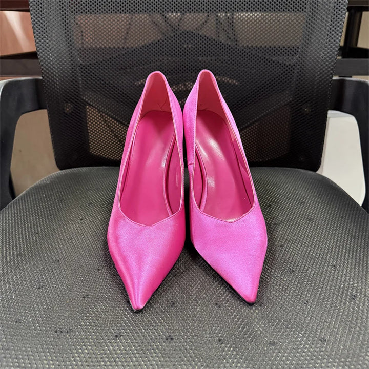 Piramide Sculpted Heel Pumps