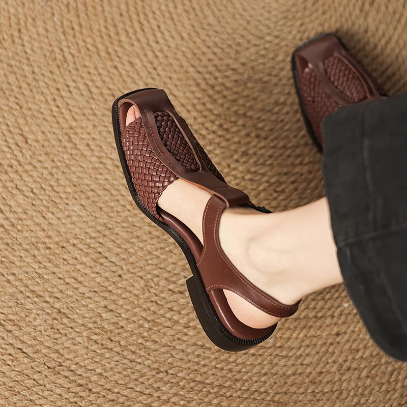 Vineyard Leather Sandals
