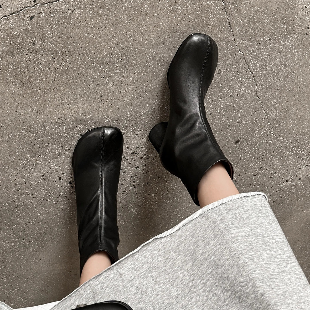 Foundation Heel Ankle Boots