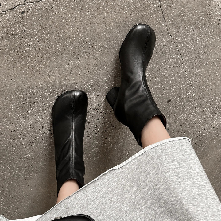 Foundation Heel Ankle Boots