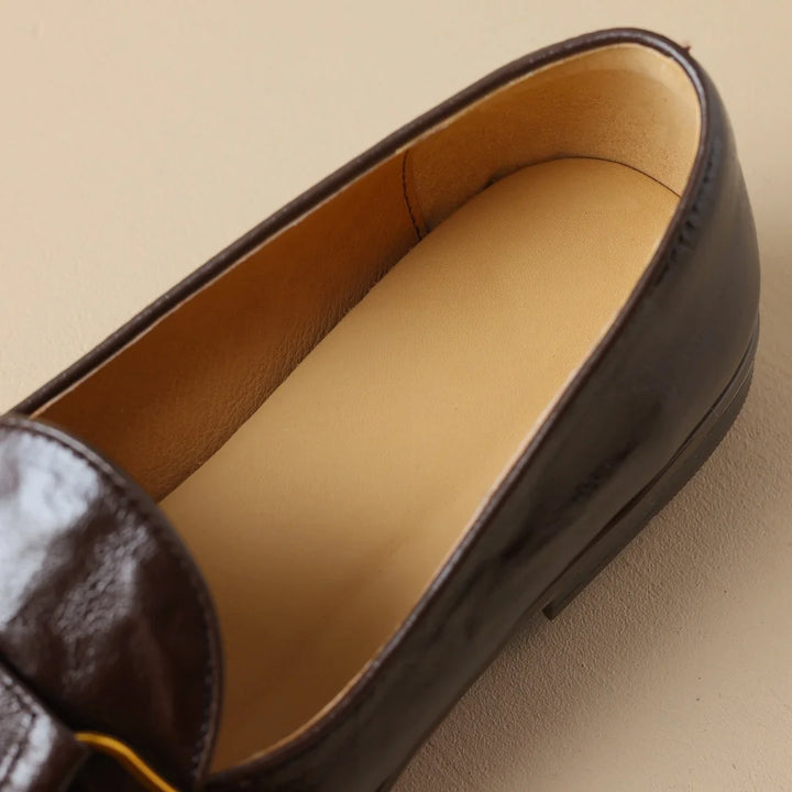 Donatella Buckle Loafers
