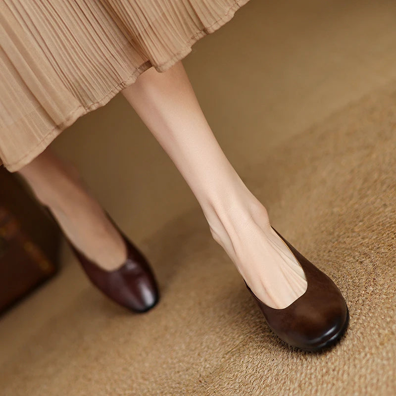 Valeria Leather Pumps