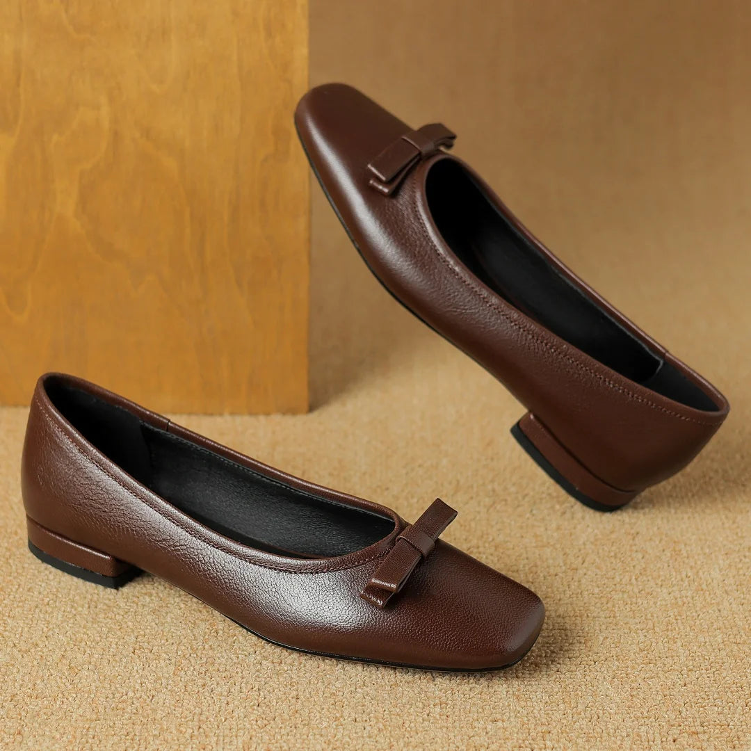 Alto Leather Flats