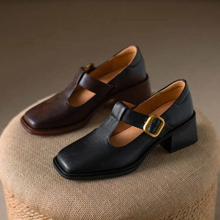 Emelina Square Toe Mary Janes
