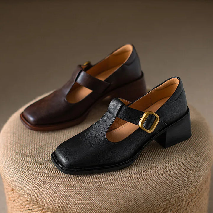 Emelina Square Toe Mary Janes