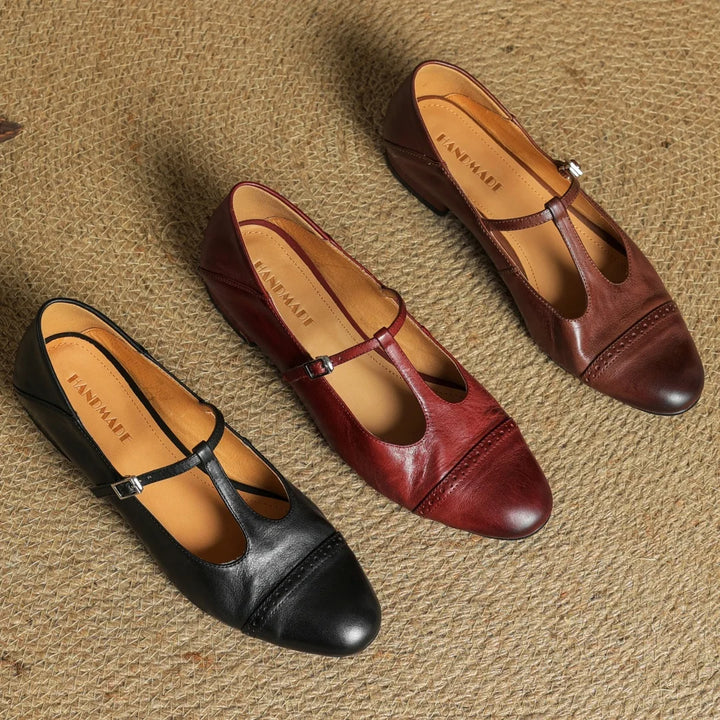 Belgrave Handmade Leather Flats