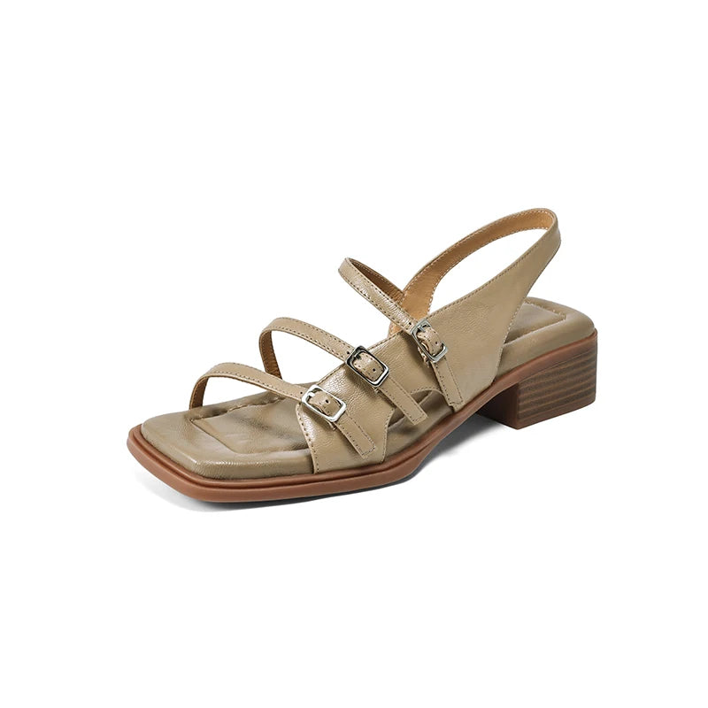 Brielle Buckle Slingbacks