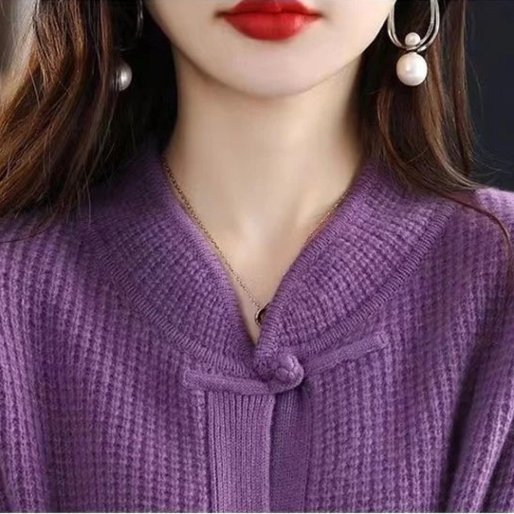 Saffron Heritage Knit Cardigan