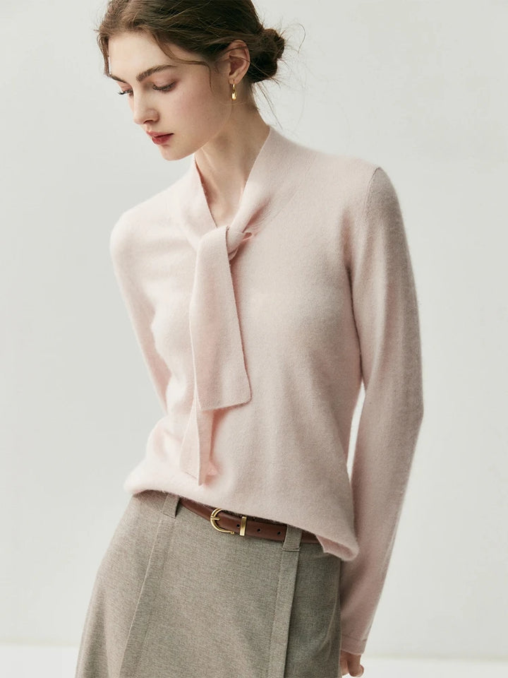 Simone Cashmere Knot Sweater
