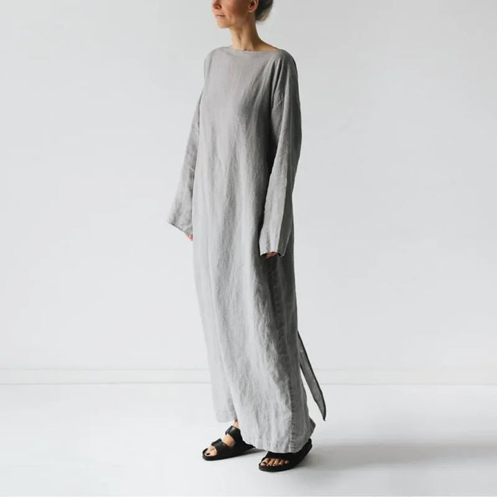 Solstice Linen Maxi Dress