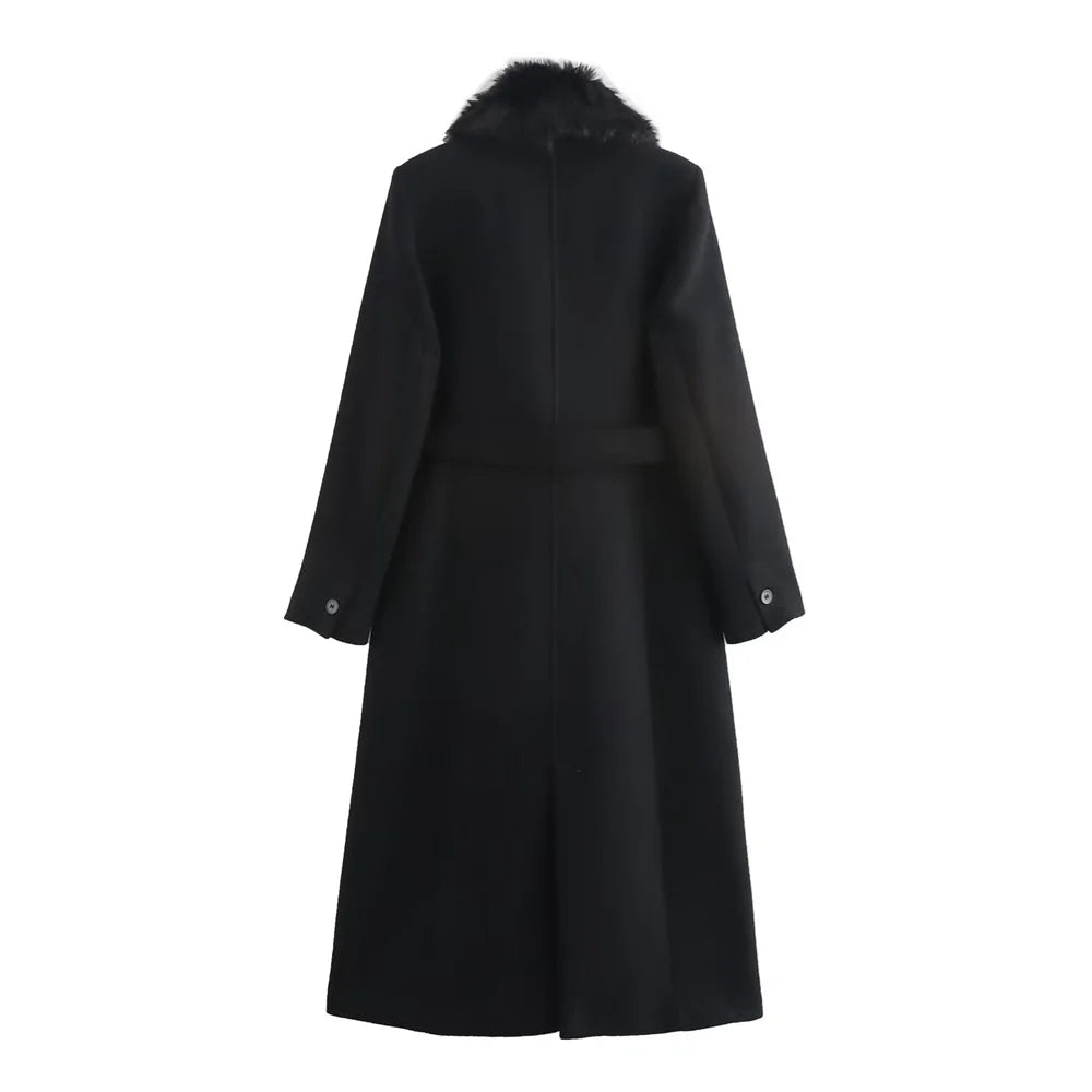 Rossa Belted Wrap Coat